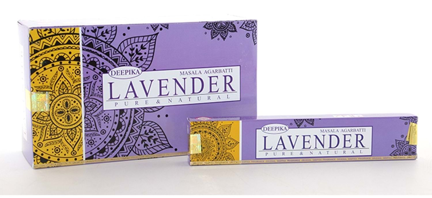 Deepika Lavander Masala Agarbatti Pure & Naturel Çubuk Tütsü (240 Adet)
