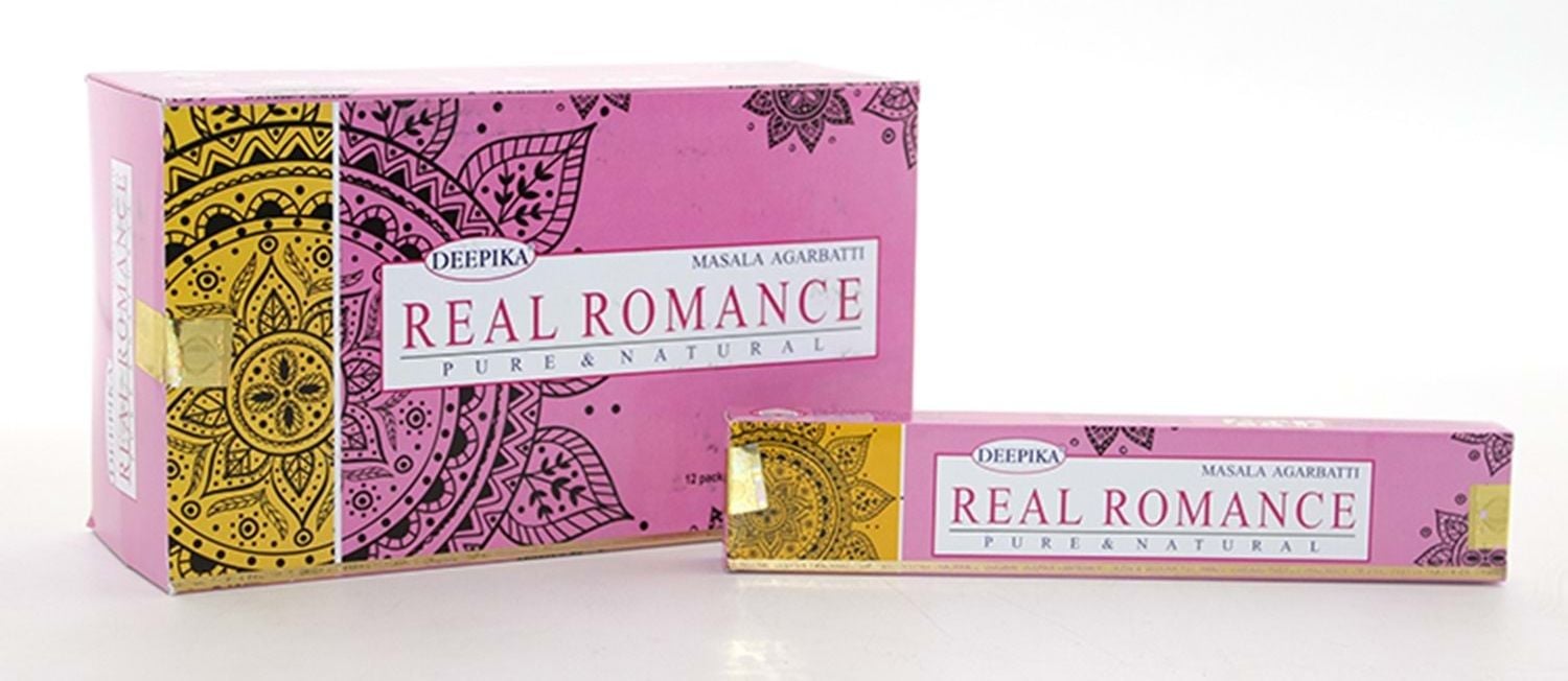 Deepika Real Romance Masala Agarbatti Pure & Naturel Çubuk Tütsü (240 Adet)