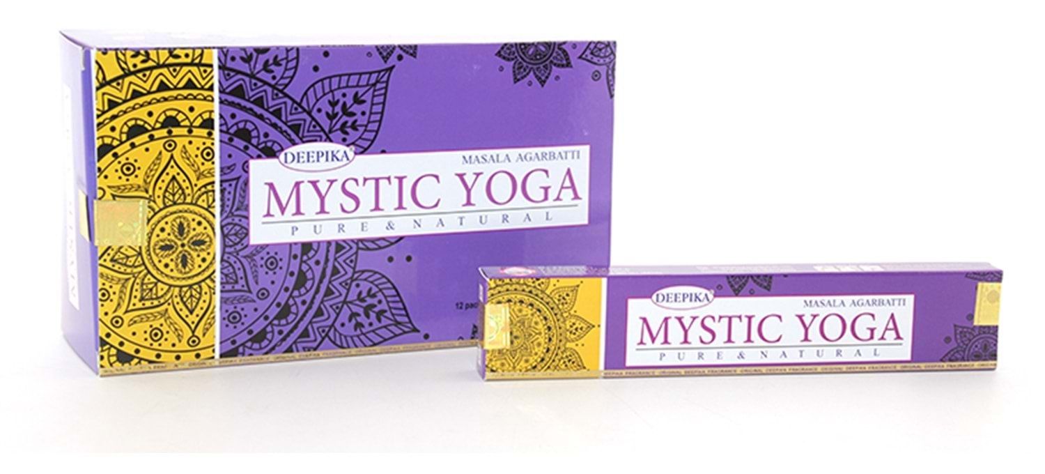 Deepika Mystic Yoga Masala Agarbatti Pure & Naturel Çubuk Tütsü (240 Adet)