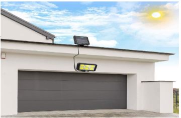 120 COB LED Projektör Solar Güneş Enerjili Aydınlatma