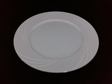 Porselen Görünümlü Plastik Tabak (6 Adet)