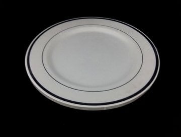 Porselen Görünümlü Plastik Tabak (6 Adet)
