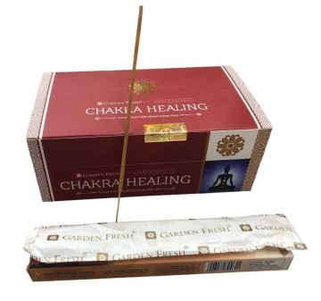 Garden Fresh Chakra Healing Masala Organik Çubuk Tütsü (12 Paket x 15 gr)