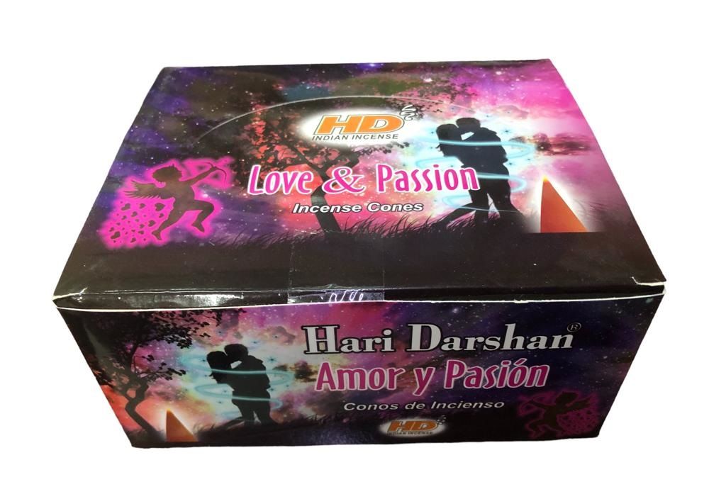 Hd Love & Passion Konik Tütsü Incense Cones (120 Adet)