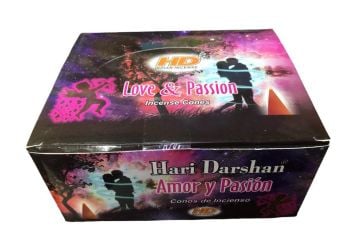 Hd Love & Passion Konik Tütsü Incense Cones (120 Adet)