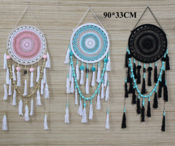 Püsküllü Boncuklu Rüya Düş Kapanı Dream Catcher
