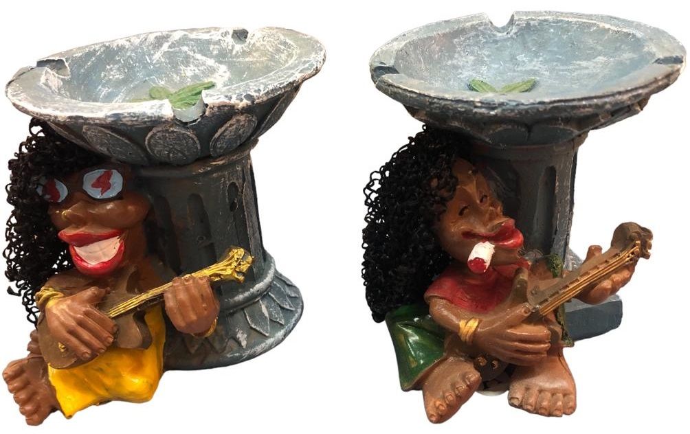Gitar Çalan Bob Marley Tasarımlı Polyester Küllük
