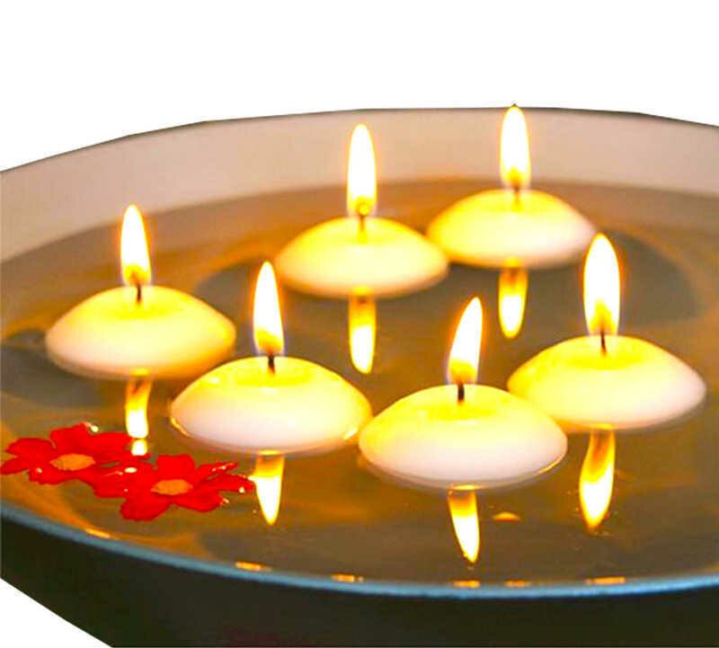 Suda Yüzen Tealight Mum (4 Adet)