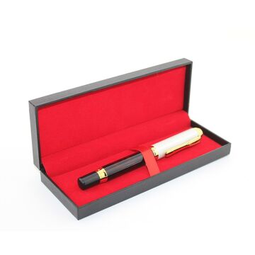 Dekoratif Şık Tasarım Metal Tükenmez Kalem (17 cm x 6 cm)