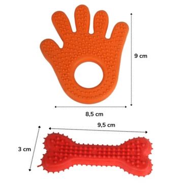 Evcil Hayvan El Ve Kemik Diş Kaşıma Çiğneme Oyuncağı