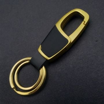 Promosyon Siyah Gold Metal Anahtarlık