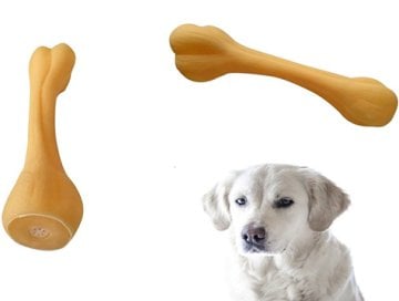 Sesli Kemik Köpek Oyuncağı