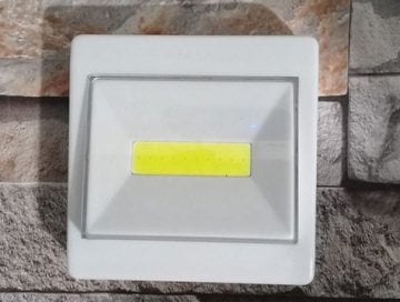 Kolay Montaj Cırtlı Mıknatıs Pilli Kablosuz Anahtarlı LED Lamba