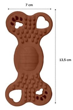 Tırtıklı Desenli Evcil Hayvanlar İçin Diş Kaşıma Çiğneme Oyuncağı