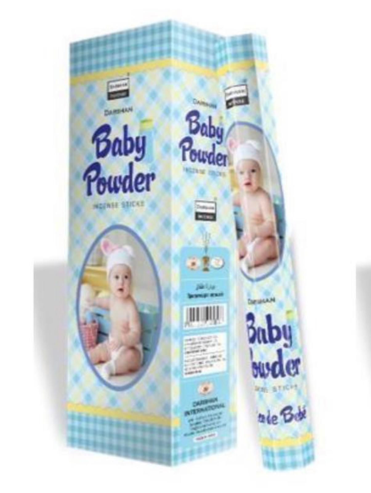 Darshan Baby Powder Çubuk Tütsü İncense Sticks (120 Adet)