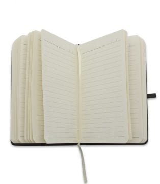 Termo Deri Defter Siyah (160 sayfa)
