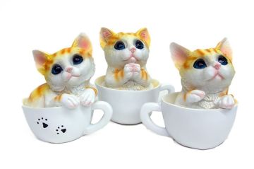 Fincanda Yavru Kedi Tasarımlı Kumbara