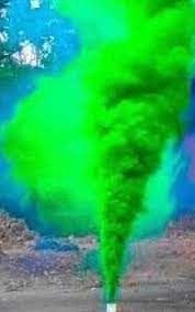 Yeşil Renk Sis Bombası