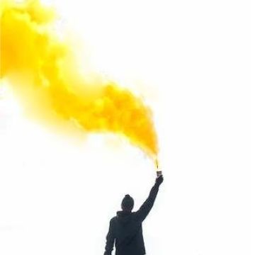 Sarı Renk Sis Bombası