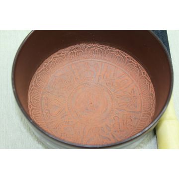 Metal Kahverengi Tibet Kase Meditasyon Çanı (15 cm)