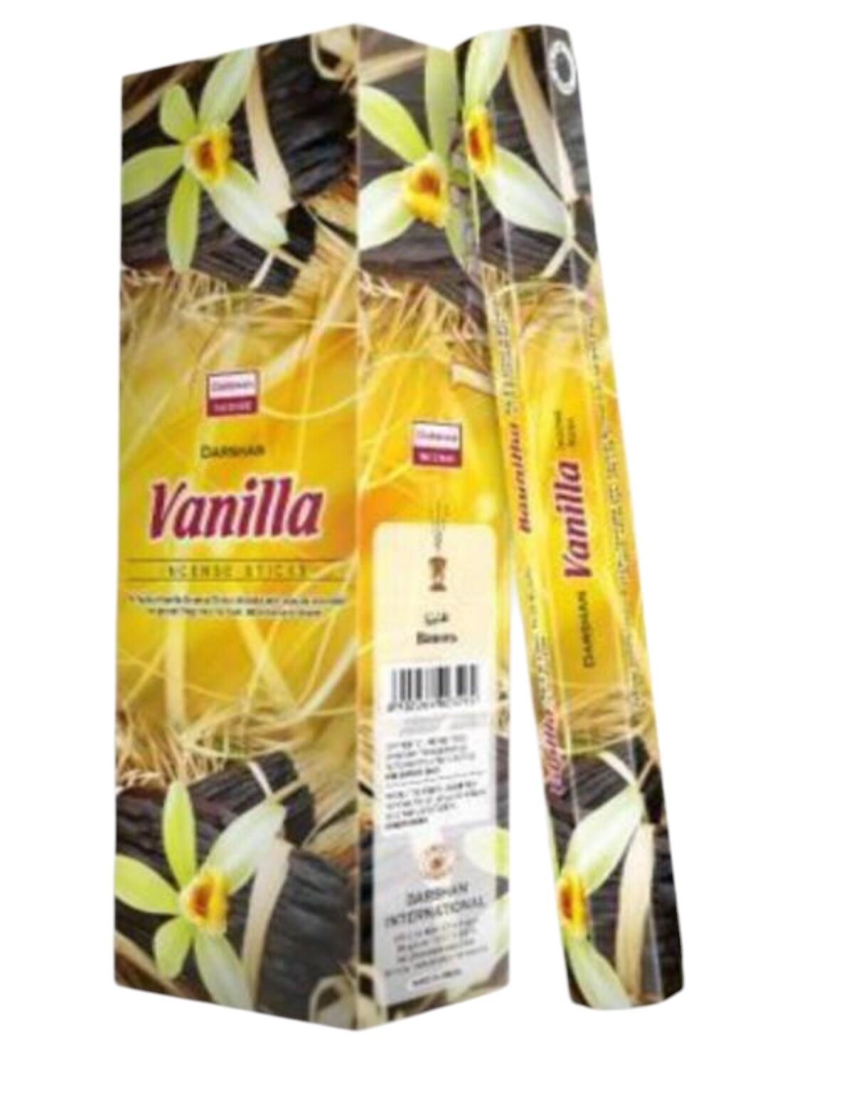 Darshan Vanilla Çubuk Tütsü İncense Sticks (120 Adet)