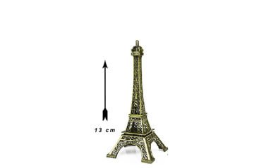 Dekoratif Metal Eyfel Kulesi Maketi (13 cm)