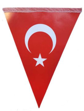 Flama Türk Bayrağı 10'lu