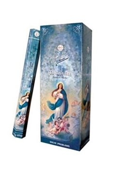 Flute Virgin Mary Bakire Mary Çubuk Tütsü Incense Sticks (120 Adet)