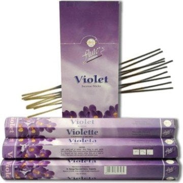 Flute Violet Menekşe Çubuk Tütsü Incense Sticks (120 Adet)