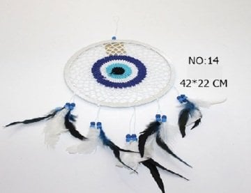 Nazar Boncuk Şeklinde Rüya Düş Kapanı DreamCatcher