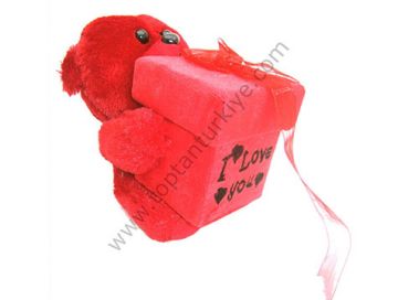 Sevgiliye Özel Peluş Ayıcıklı Hediye Kutusu