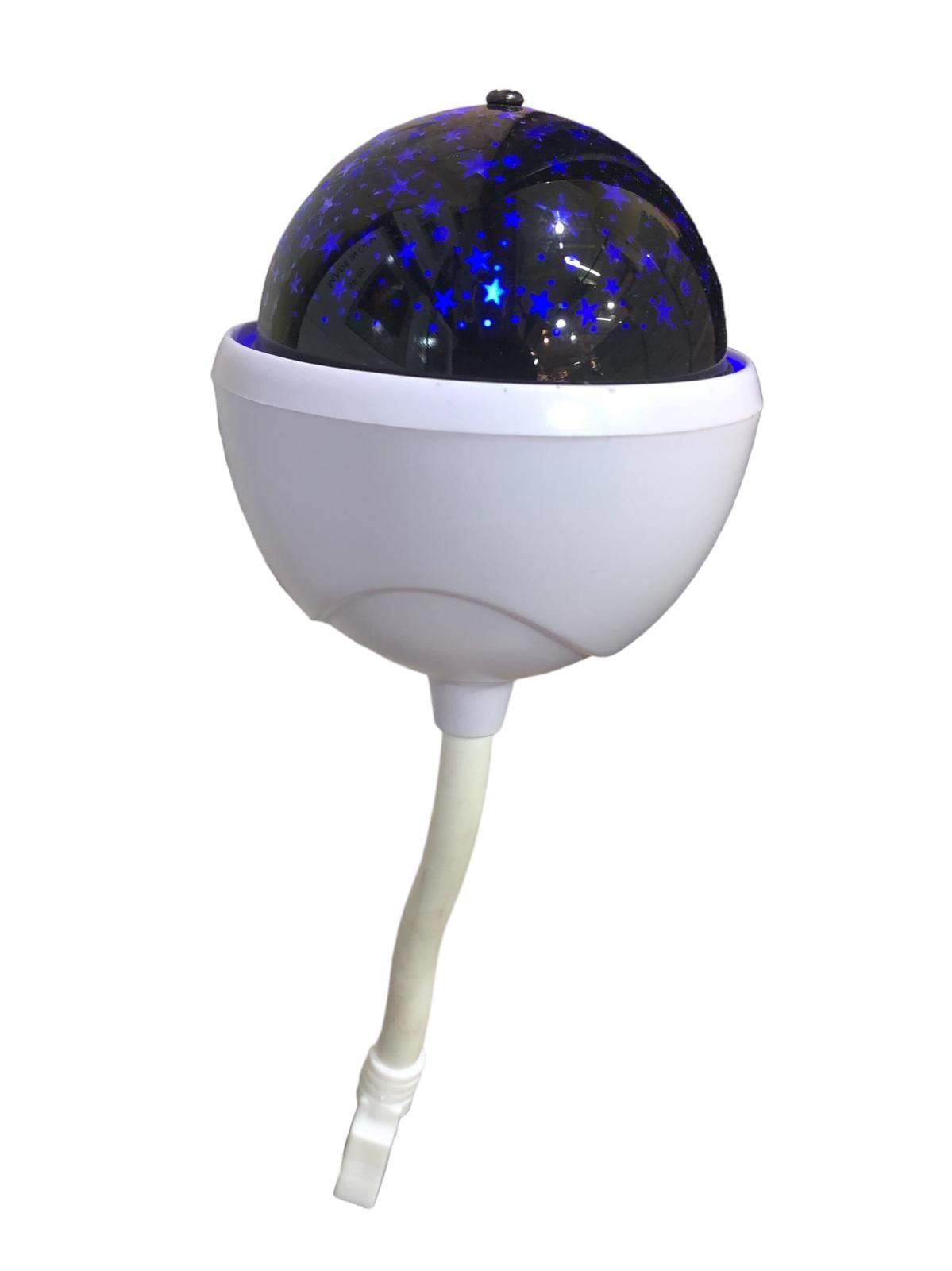 360 Derece Dönen Galaxy Yıldız Projektörlü Usb Lamba