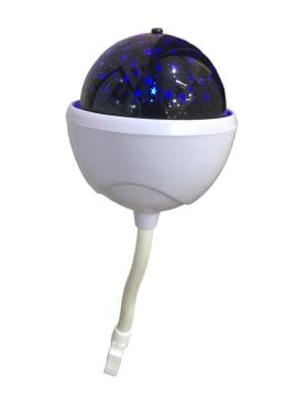 360 Derece Dönen Galaxy Yıldız Projektörlü Usb Lamba