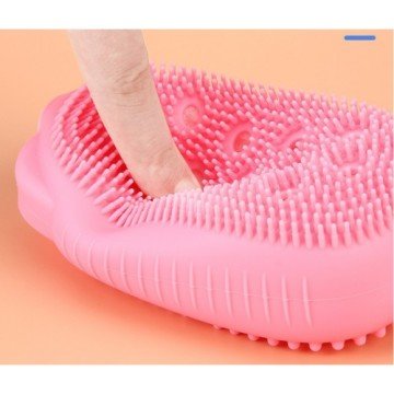 Süngerli Çift Taraflı Silikon Banyo Kesesi