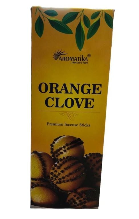 Aromatika Orange Clove Kokulu Çubuk Tütsü İncense Sticks (120 Adet)
