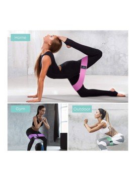 Loop Band Direnç Bandı Aerobik Yogo Spor Egzersiz Lastiği (3 Adet)