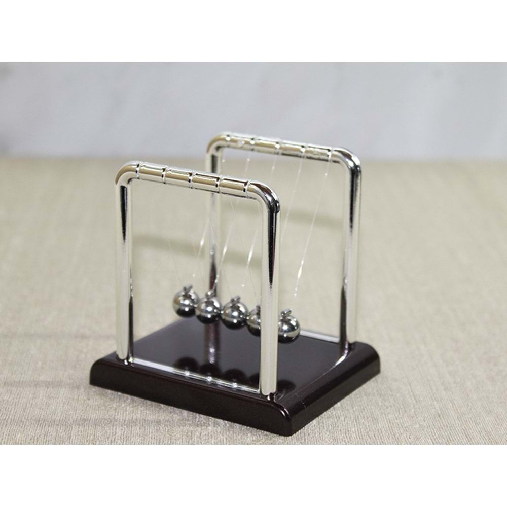 Metal Newton Cradle Denge Balans Topu