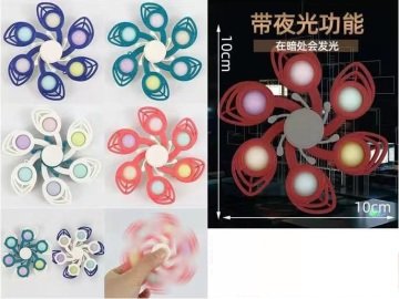 Pop It Push Bubble 6 Fidget Pop Zihinsel Stres Çarkı