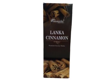 Aromatika Lanka Cinnamon (Sri Lanka Tarçın) Çubuk Tütsü (120 Adet)