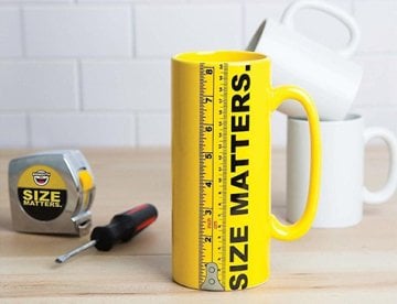 Ruler Mug - Size Matters Cetvel Kupa Bardak