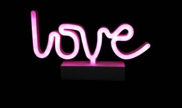 Dekoratif Led Neon Love Lamba