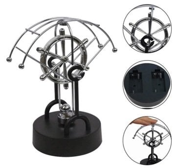 Sürekli Hareket Eden Kinetik Orbital Daire Denge Topu