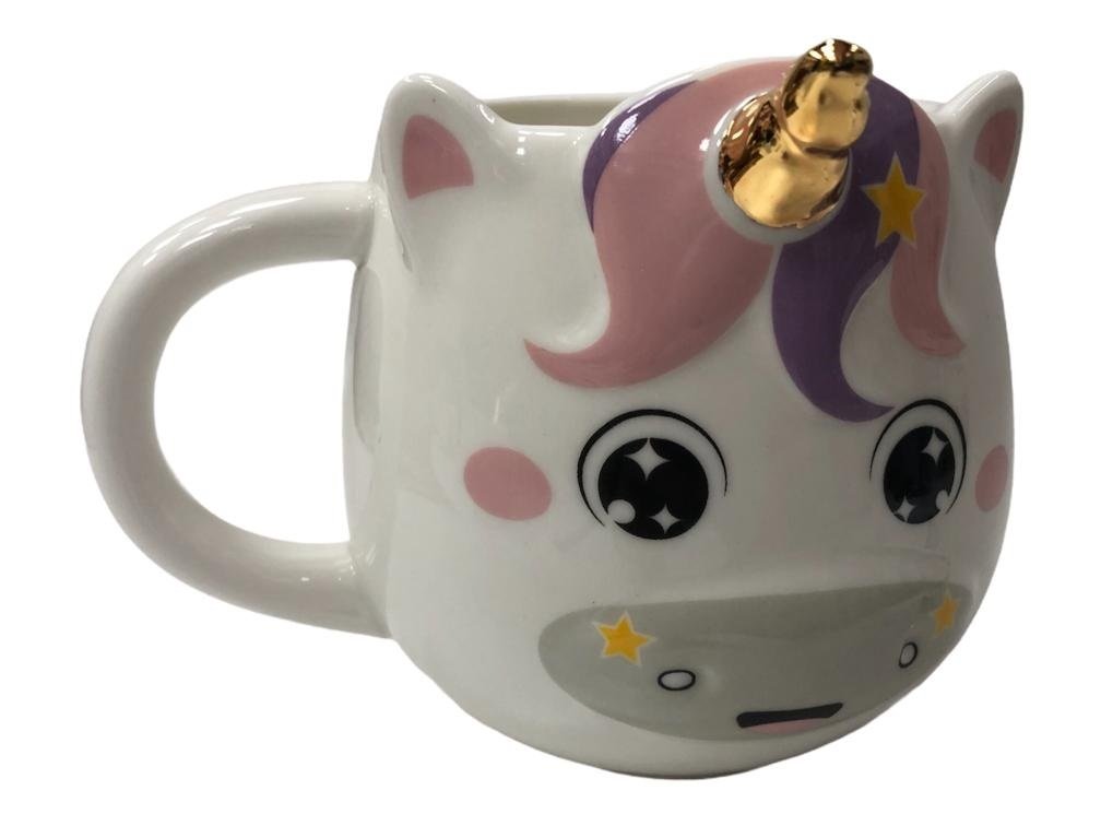 3D Unicorn Seramik Kupa Bardak