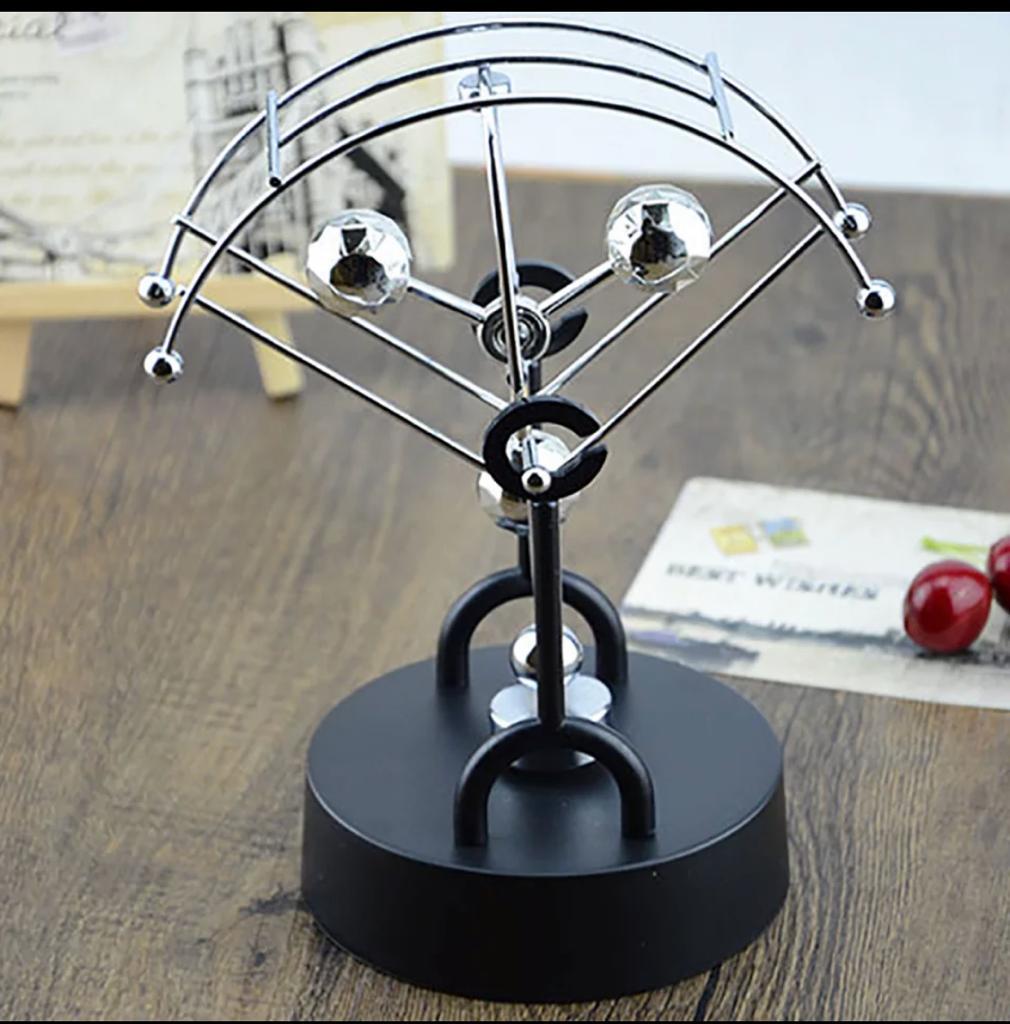 Sürekli Hareket Eden Kinetik Orbital Metal Toplu Denge Topu