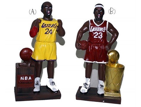 Dekoratif Basketbolcu Tasarımlı Polyester Biblo