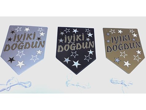 Doğum Günü Partisi İyiki Doğdun Flama Bayrak