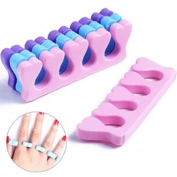 Manikür Pedikür Yapma Parmak Ayıracı Süngeri 5'li