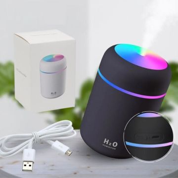 Led Işıklı Mini Ortam H2O Oda Hava Nemlendirici