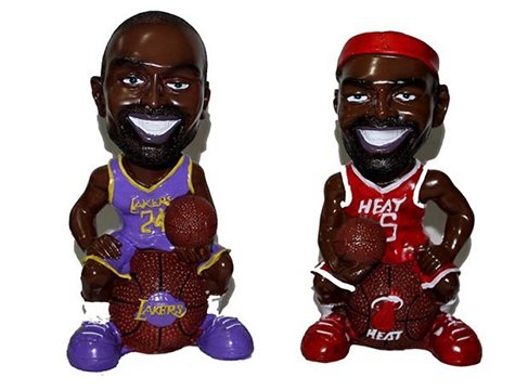 Dekoratif Basketbolcu Şeklinde Polyester Biblo