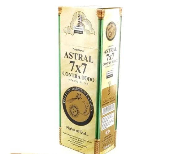 Darshan Astral 7X7 Contra Todo Çubuk Tütsü İncense Sticks (120 Adet)